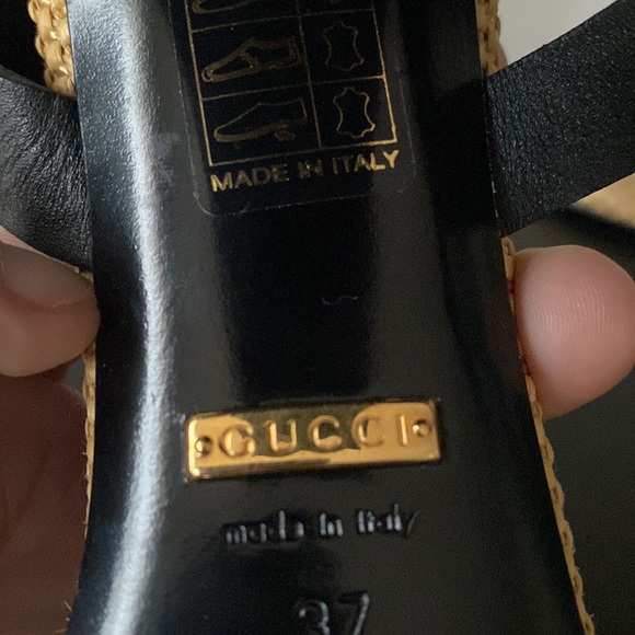 ‼️AUTHENTIC Gucci sandals with leather straps‼️ - Picture 4 of 4